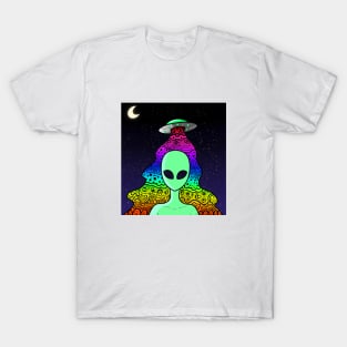 Psychedelic Alien T-Shirt